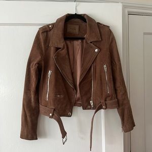 BLANKNYC // Suede Moro Jacket Size L